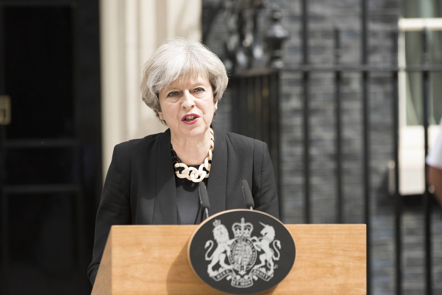 &nbsp;Theresa May (Afp)