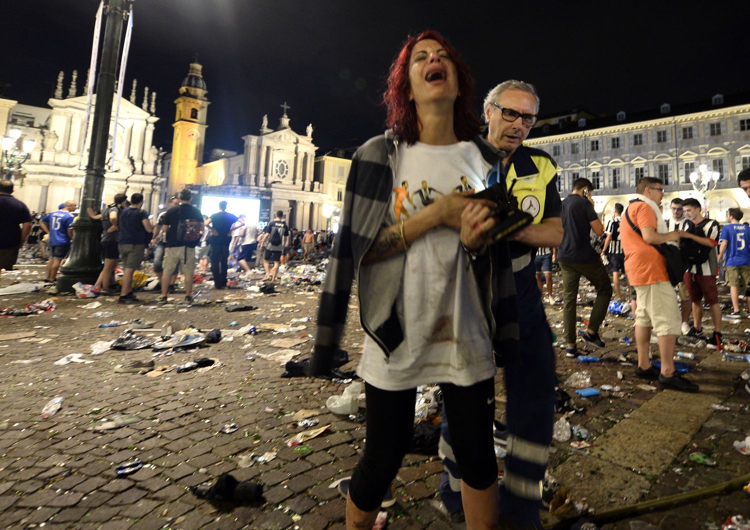 &nbsp;Torino, Piazza San Carlo (Afp)