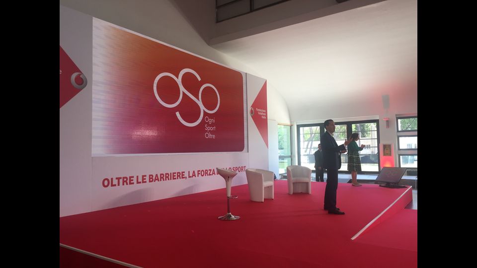 &nbsp;Fondazione Vodafone lancia Progetto Oso per atleti con disabilit&agrave;, trai presenti anche Bebe Vido e Alex Zanardi
