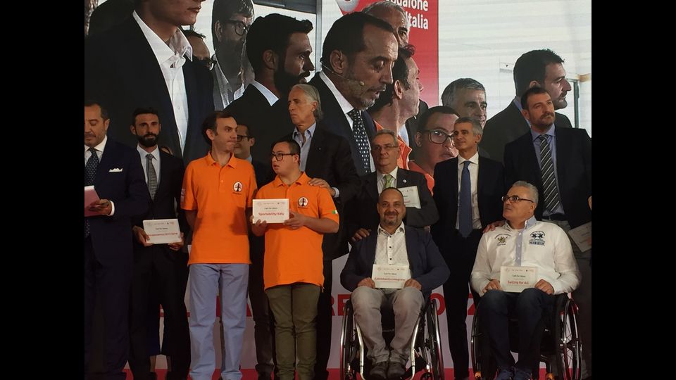 &nbsp;Fondazione Vodafone lancia Progetto Oso per atleti con disabilit&agrave;, trai presenti anche Bebe Vido e Alex Zanardi