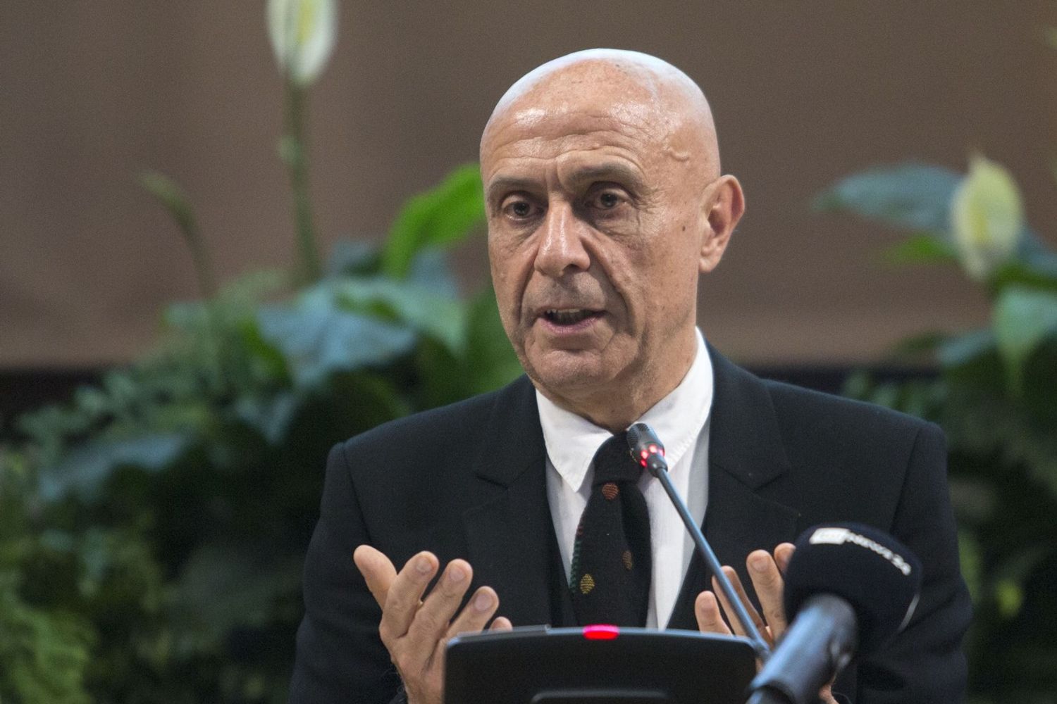 &nbsp;Il ministro dell'Interno Marco Minniti (Afp)