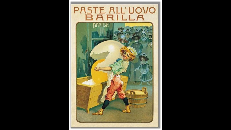 Il primo logo Barilla, 1910
