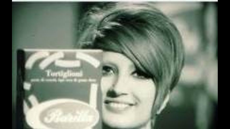 &nbsp;Mina testimonial della pasta Barilla, 1960