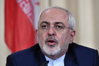 &nbsp;Il ministro degli esteri iraniano Javad Zarif (Afp)