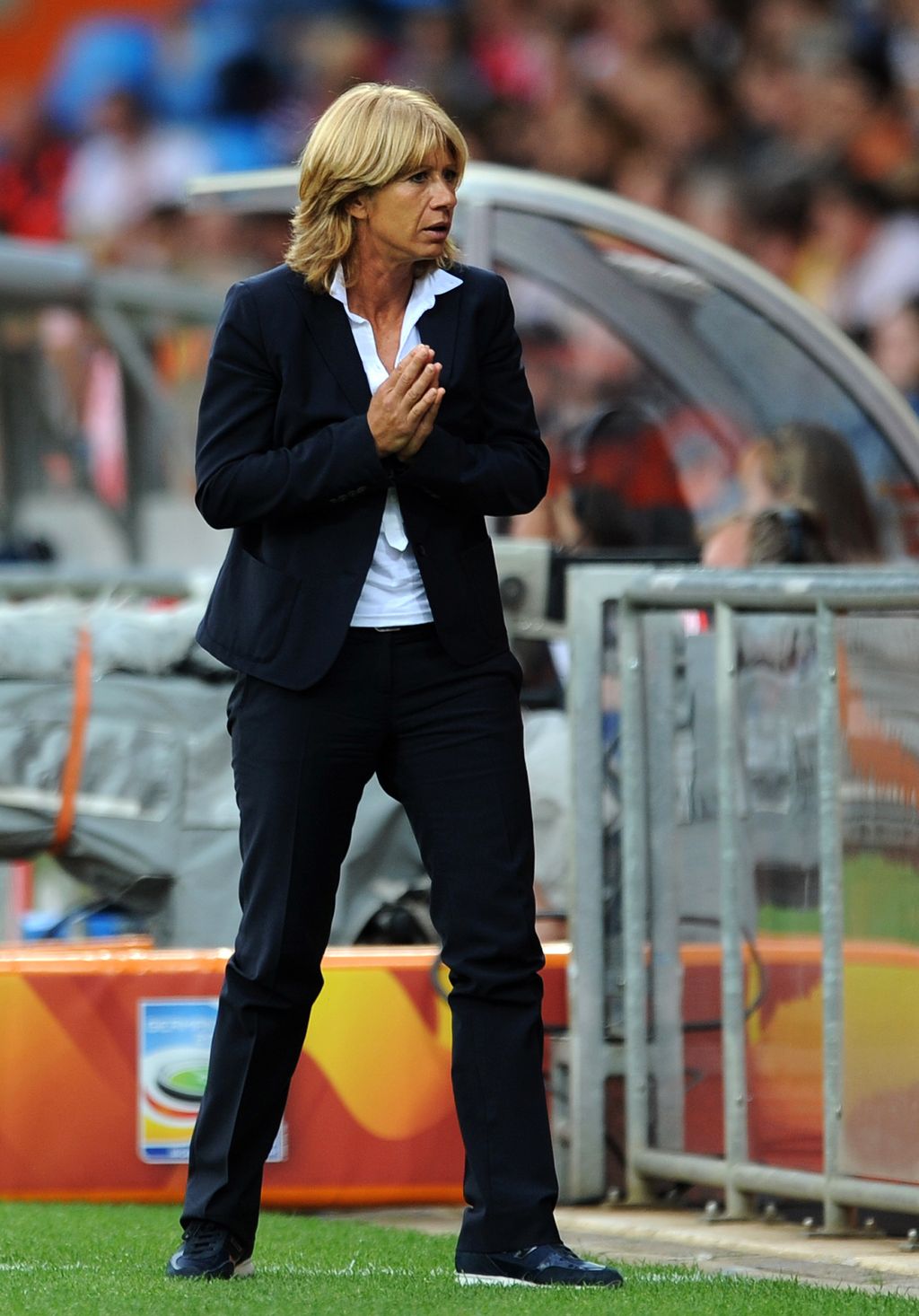 Carolina Morace allen&ograve; la Viterbese per due partite nella stagione 99/00