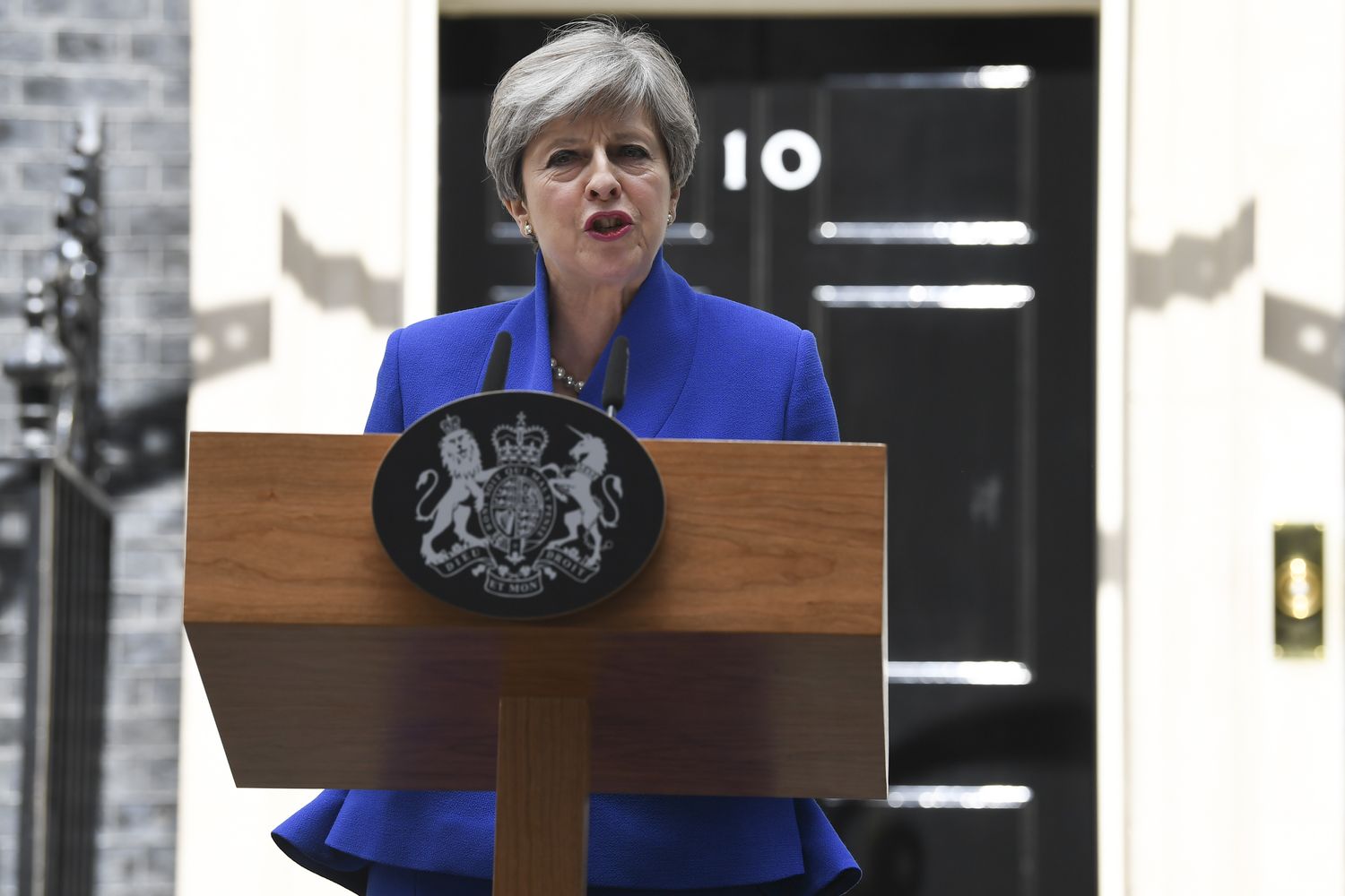 &nbsp;Theresa May (Afp)