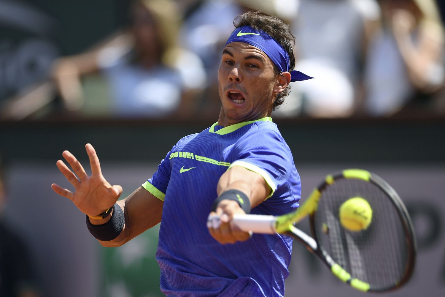 Rafa Nadal &egrave; alle sua undicesima finale degli Open di Francia. Le prime 10 le ha vinte tutte