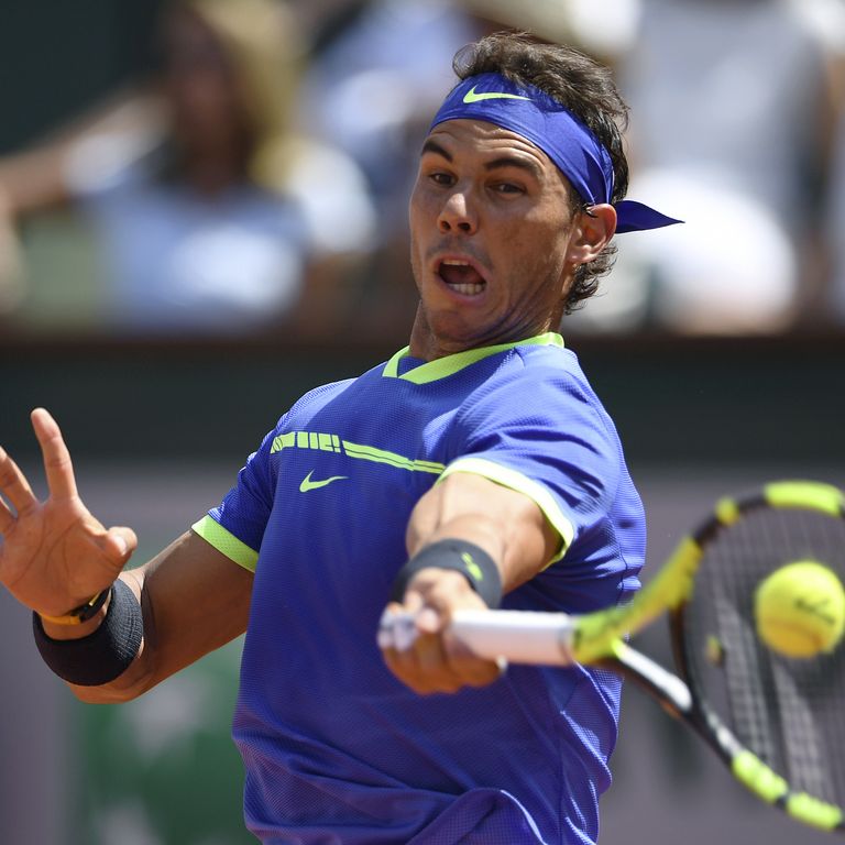 Rafa Nadal &egrave; alle sua undicesima finale degli Open di Francia. Le prime 10 le ha vinte tutte