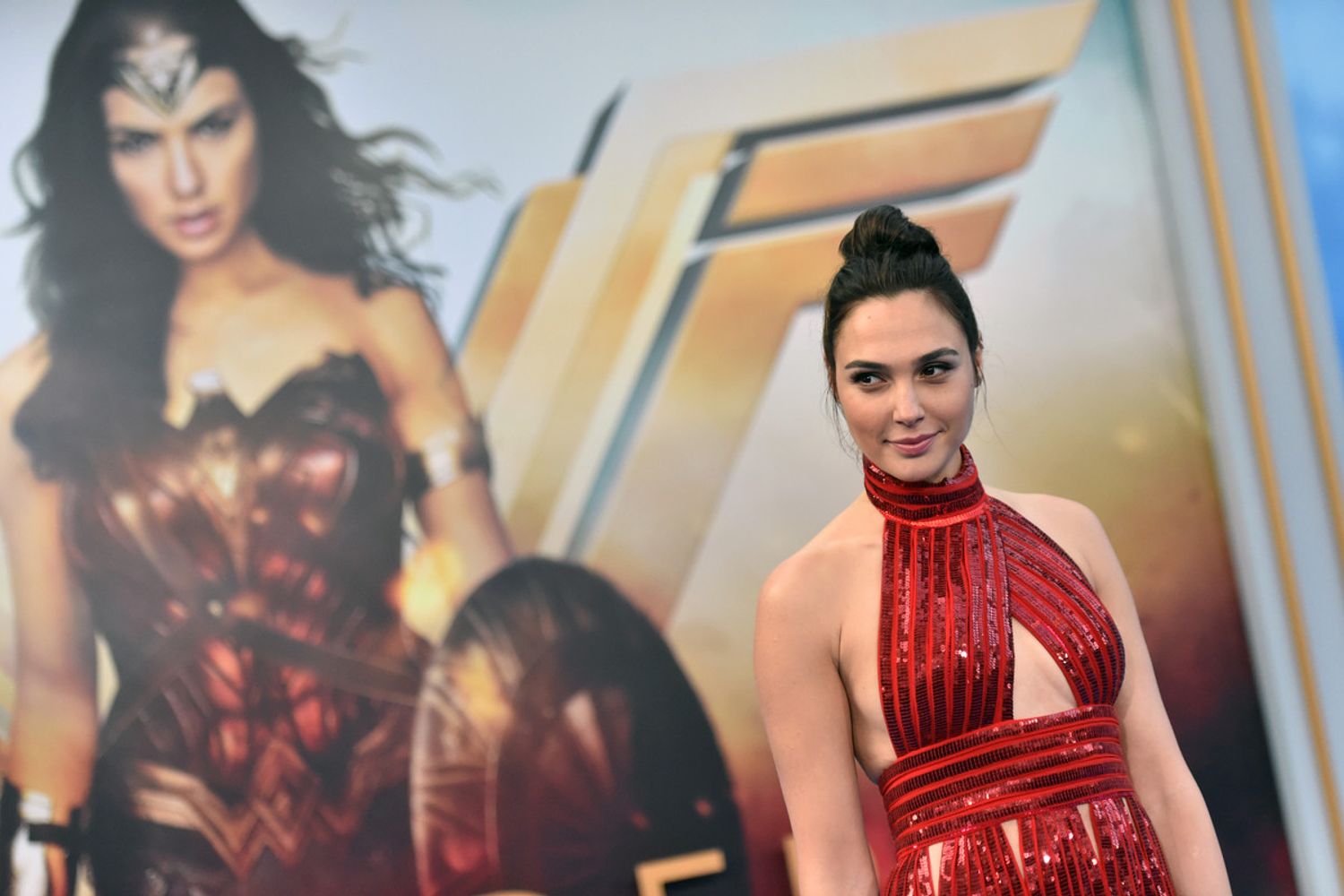 L'attrice israeliana Gal Gadot interpreta Wonder Woman