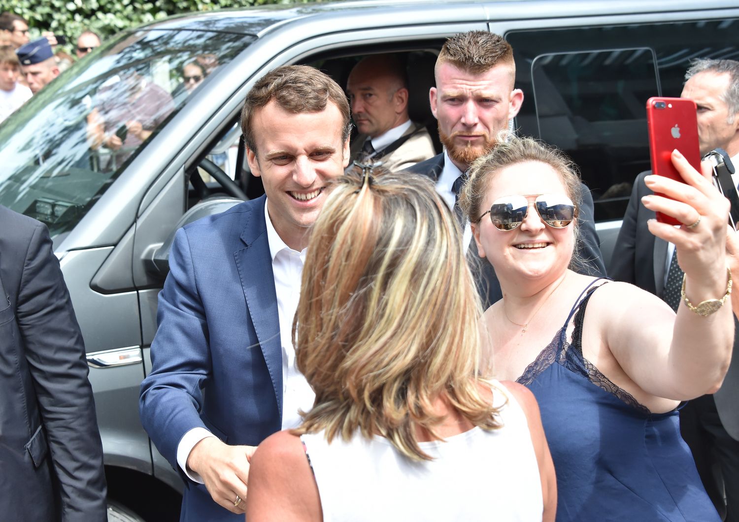&nbsp;Elezioni in Francia, la vittoria di Macron (Afp)