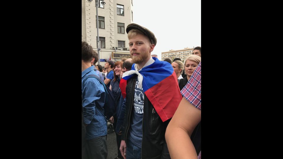 Proteste a Mosca studenti russi in piazza (foto Marta Allevato)