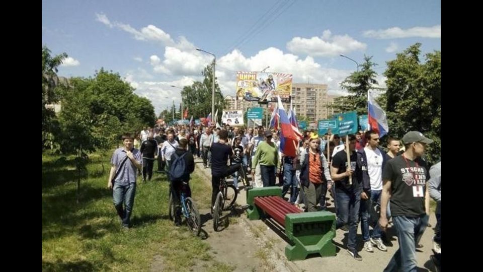 &nbsp;Proteste a&nbsp;Ulyanovsk