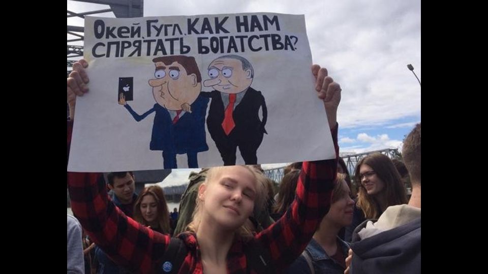 &nbsp;Proteste a&nbsp;Novosibirsk