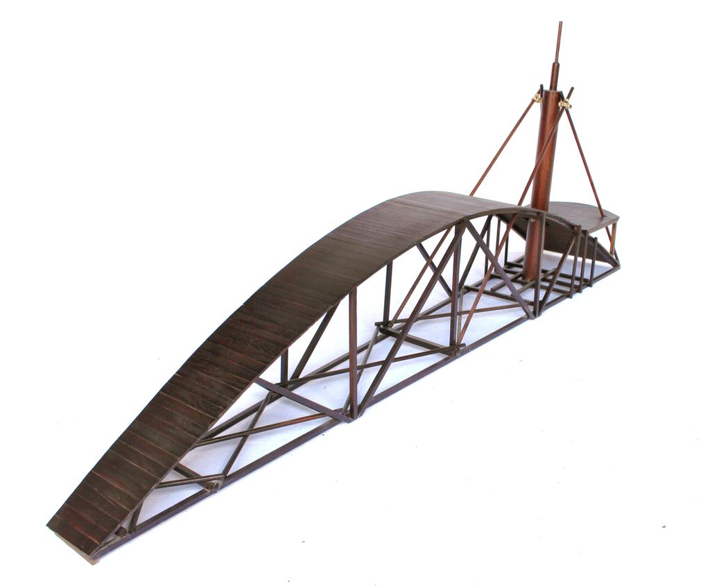&nbsp;Ponte basculante con profilo a parabola (progetto dal Codice Atlantico)