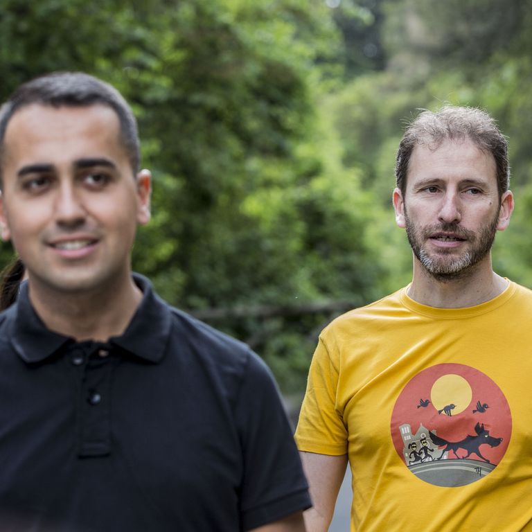 Luigi Di Maio e Davide Casaleggio, Movimento Cinque Stelle (AGF)&nbsp;