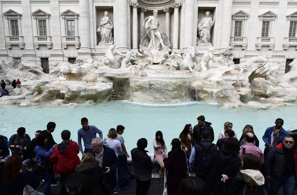 Fontana di Trevi (Afp)&nbsp;