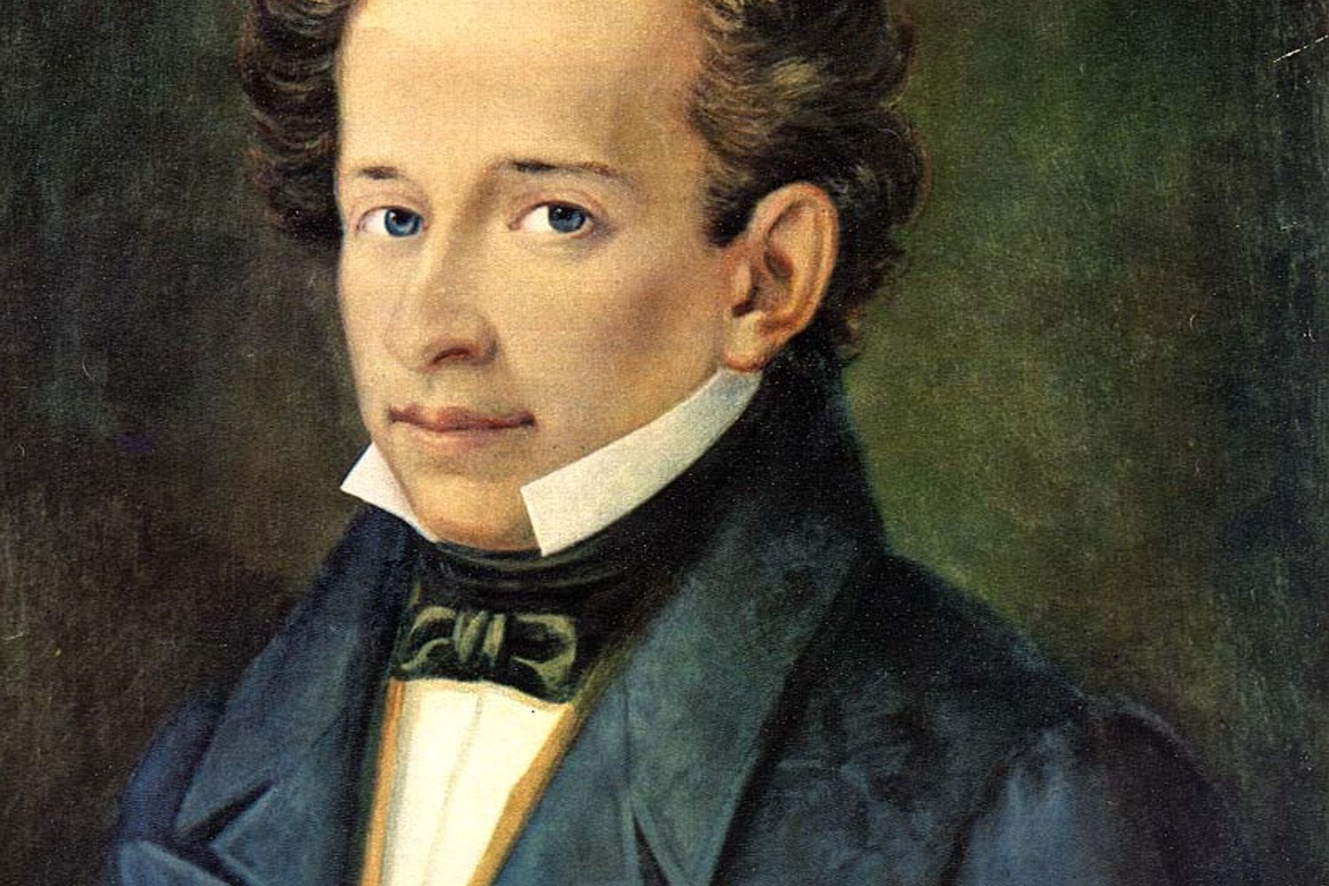 Giacomo Leopardi nel celebre ritratto di Ferrazzi (Wikipedia)&nbsp;