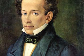 Giacomo Leopardi nel celebre ritratto di Ferrazzi (Wikipedia)&nbsp;