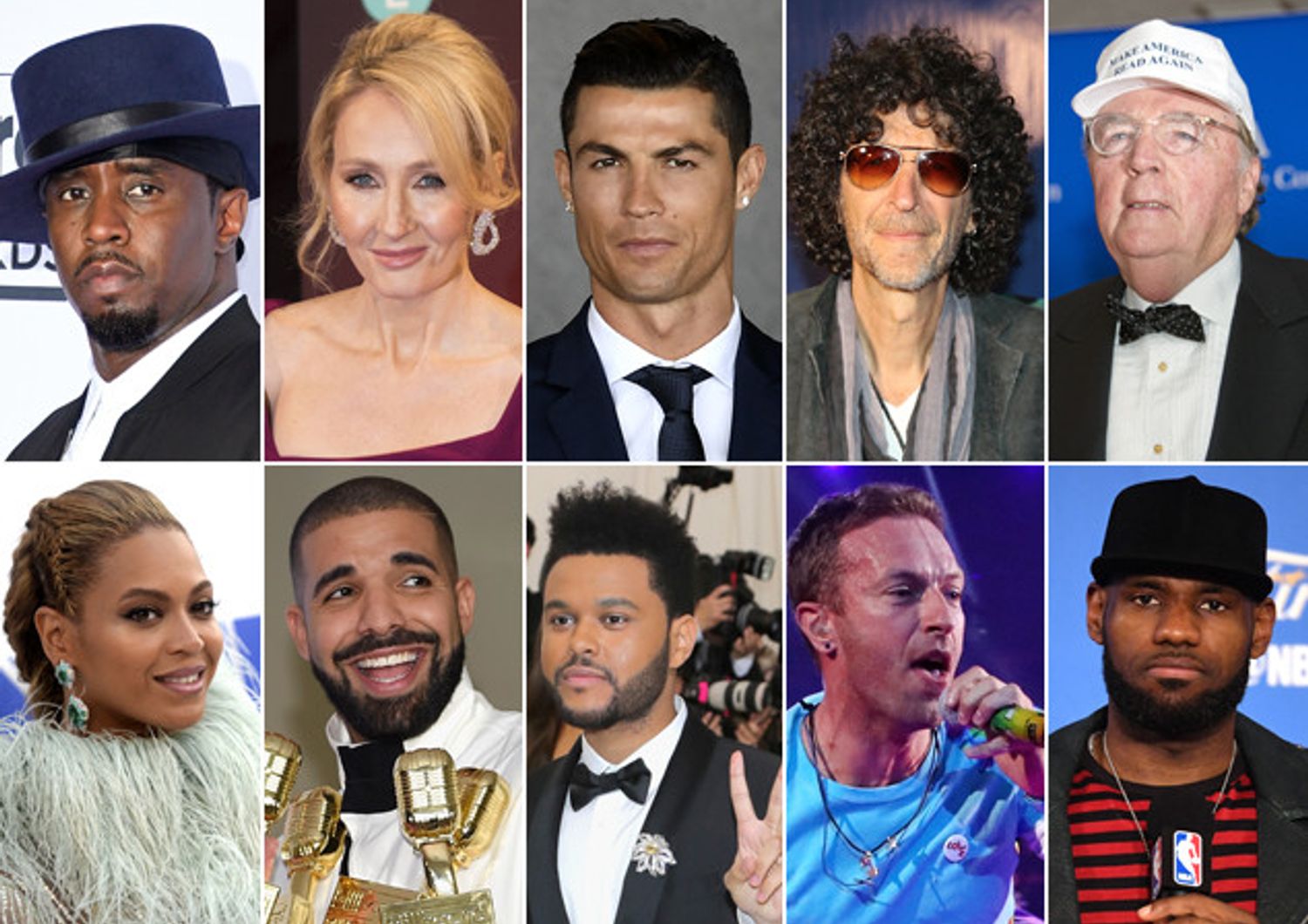 Da Beyonc&eacute; a Ronaldo, le 10 celebrity che hanno guadagnato di pi&ugrave; lo scorso anno