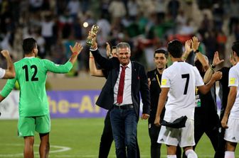 allenatore di squadra nazionale di calcio Iran Carlos Queiroz (Afp)&nbsp;
