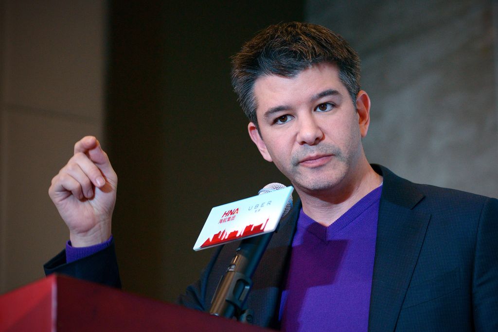 &nbsp;Travis Kalanick, ad Uber (Afp)