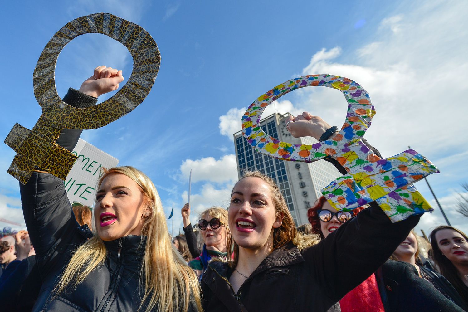 Proteste per la legge troppo restrittiva sull'aborto, Dublino - Irlanda (AFP)