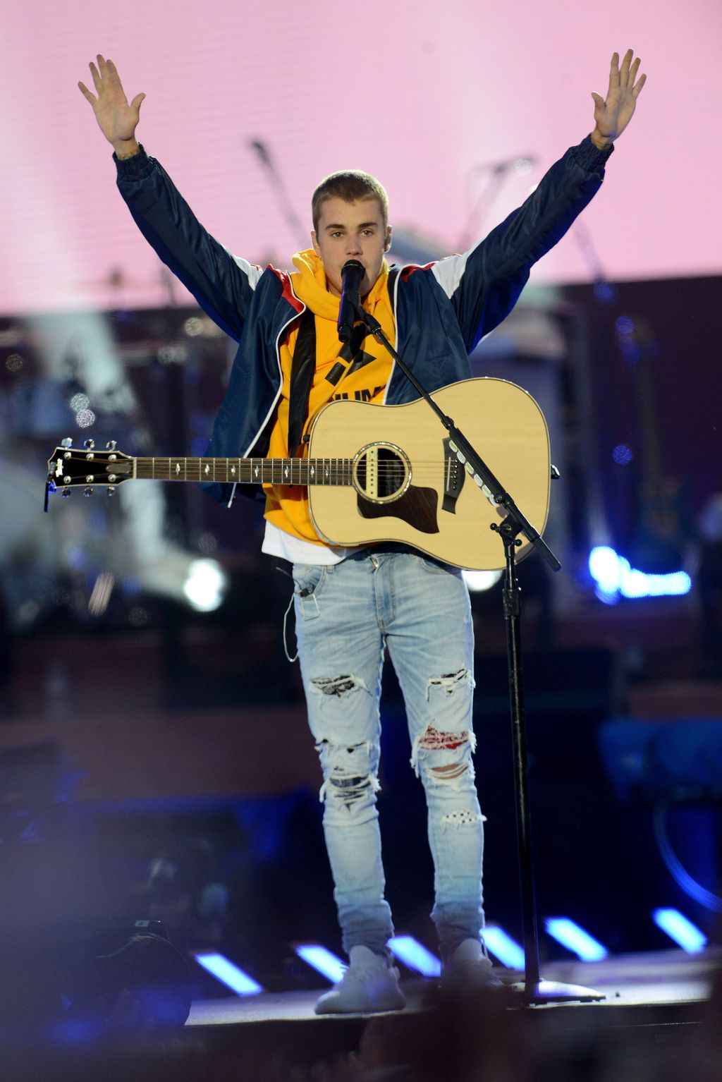 &nbsp;Justin Bieber al concerto in onore delle vittime di Manchester