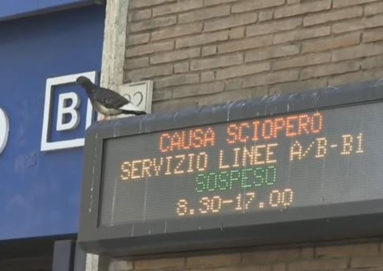 &nbsp;Sciopero trasporti Roma (Vista)