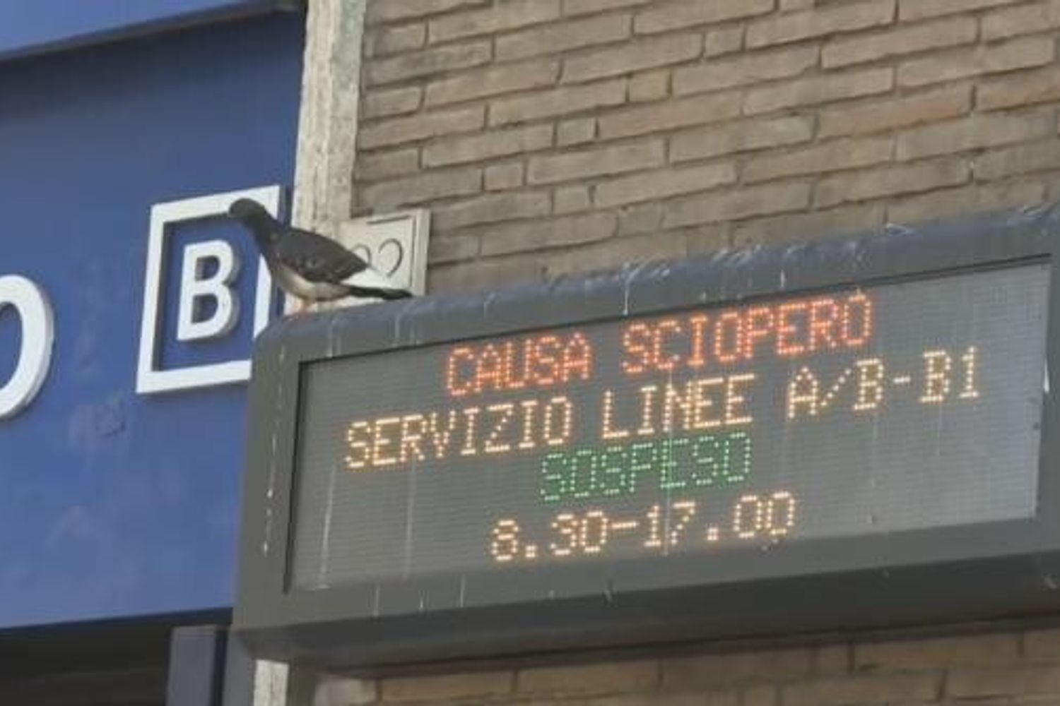 &nbsp;Sciopero trasporti Roma (Vista)