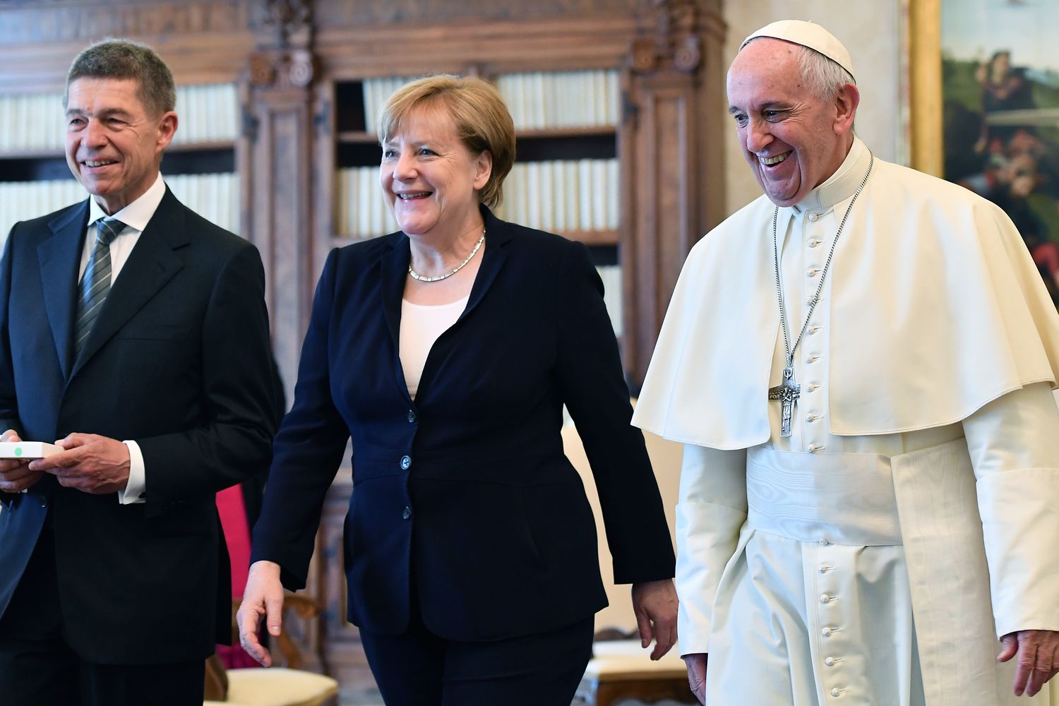 Papa Francesco - Merkel (Afp)&nbsp;