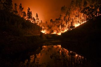 Molte persone hanno dovuto abbandonare le abitazioni nella zona.&nbsp;(Afp)&nbsp;