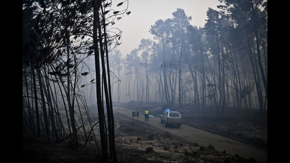 Immagini dall'inferno in Porogallo.&nbsp;(Afp)&nbsp;