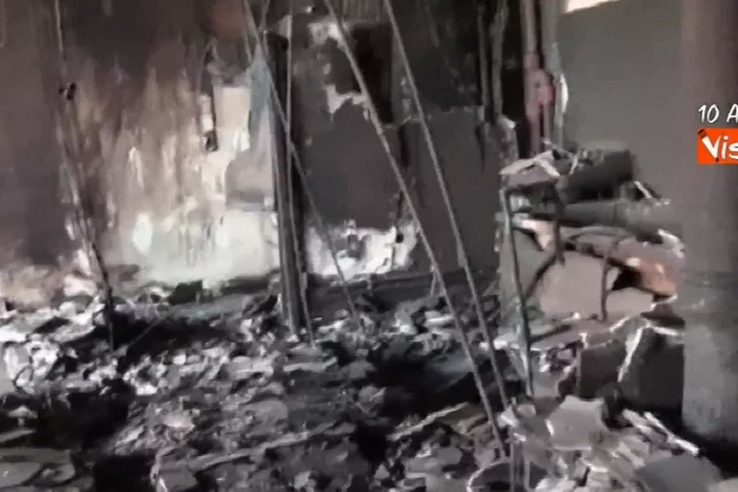 &nbsp;Londra incendio Grenfell tower le immagini all'interno degli appartamenti