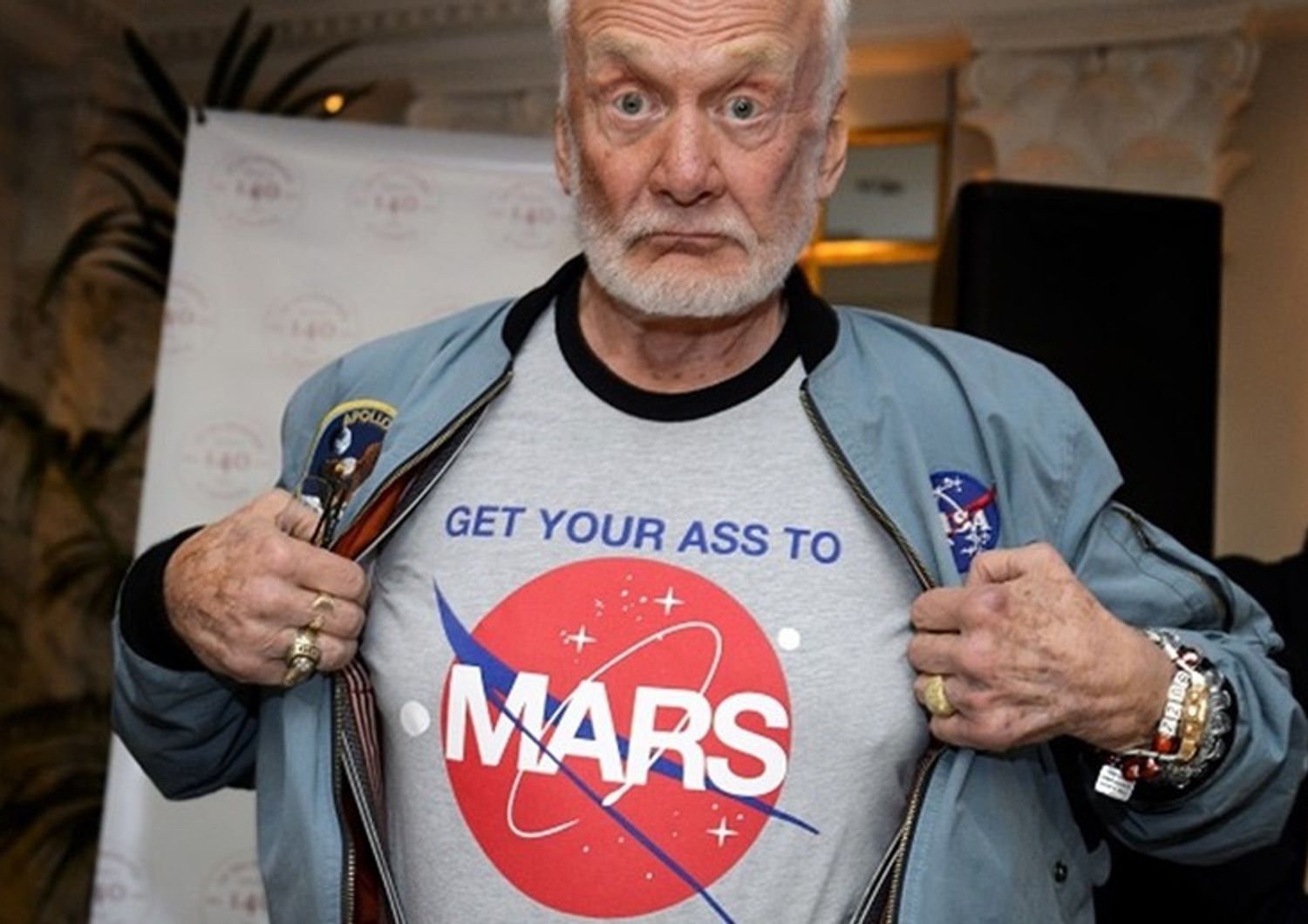 &nbsp;Buzz Aldrin secondo uomo sulla Luna
