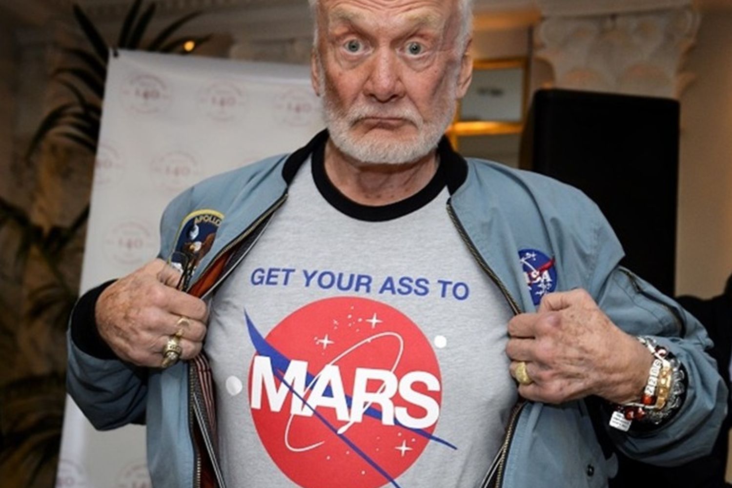 &nbsp;Buzz Aldrin secondo uomo sulla Luna