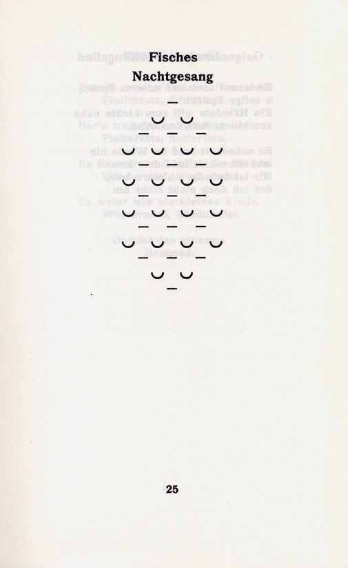 &nbsp;&quot;Fisches Nachtesang&quot; di Christian Morgensten