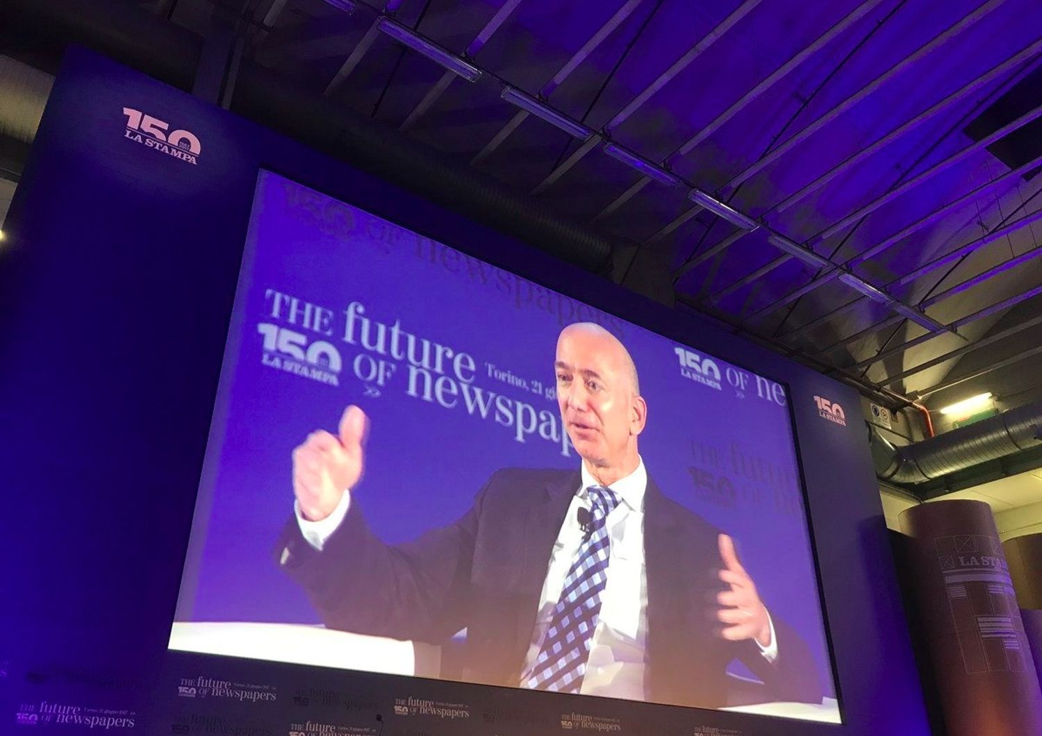 Il decalogo di Bezos per il futuro dei giornali
