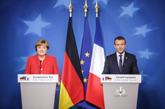 Merkel-Macron (afp)