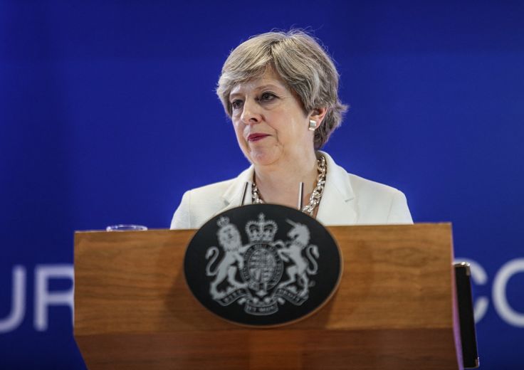 &nbsp;Theresa May a Bruxelles