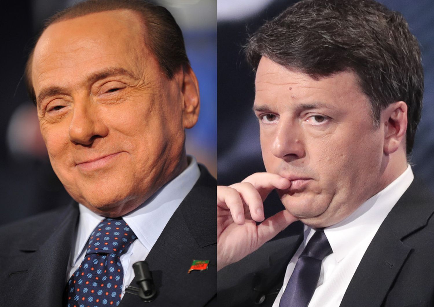 &nbsp; Berlusconi-Renzi