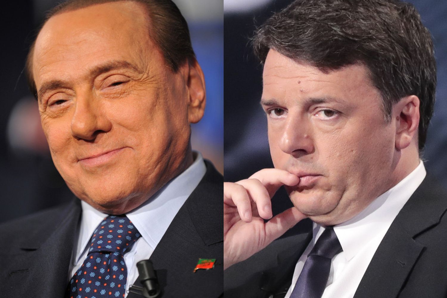 &nbsp; Berlusconi-Renzi