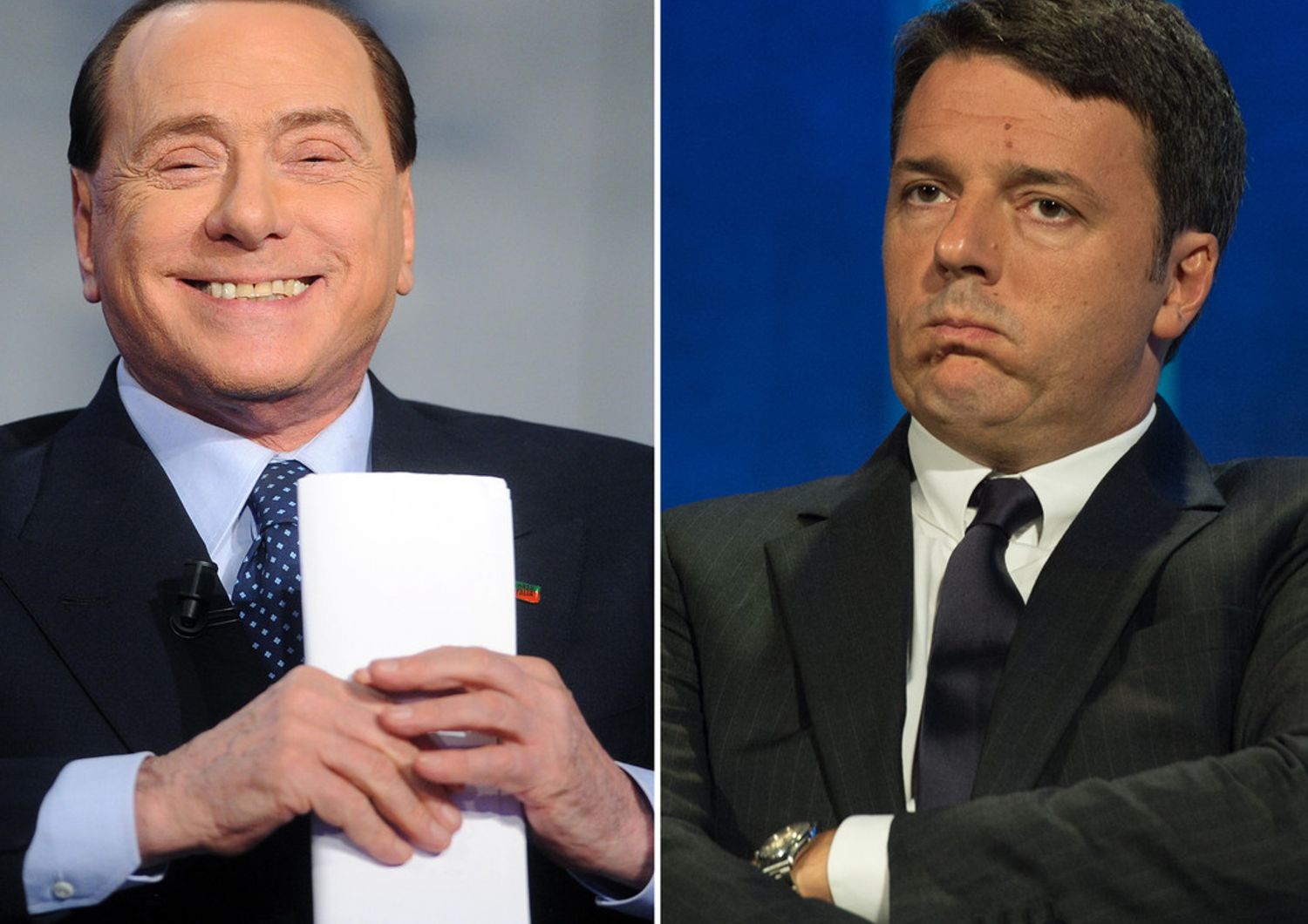 &nbsp; Berlusconi-Renzi
