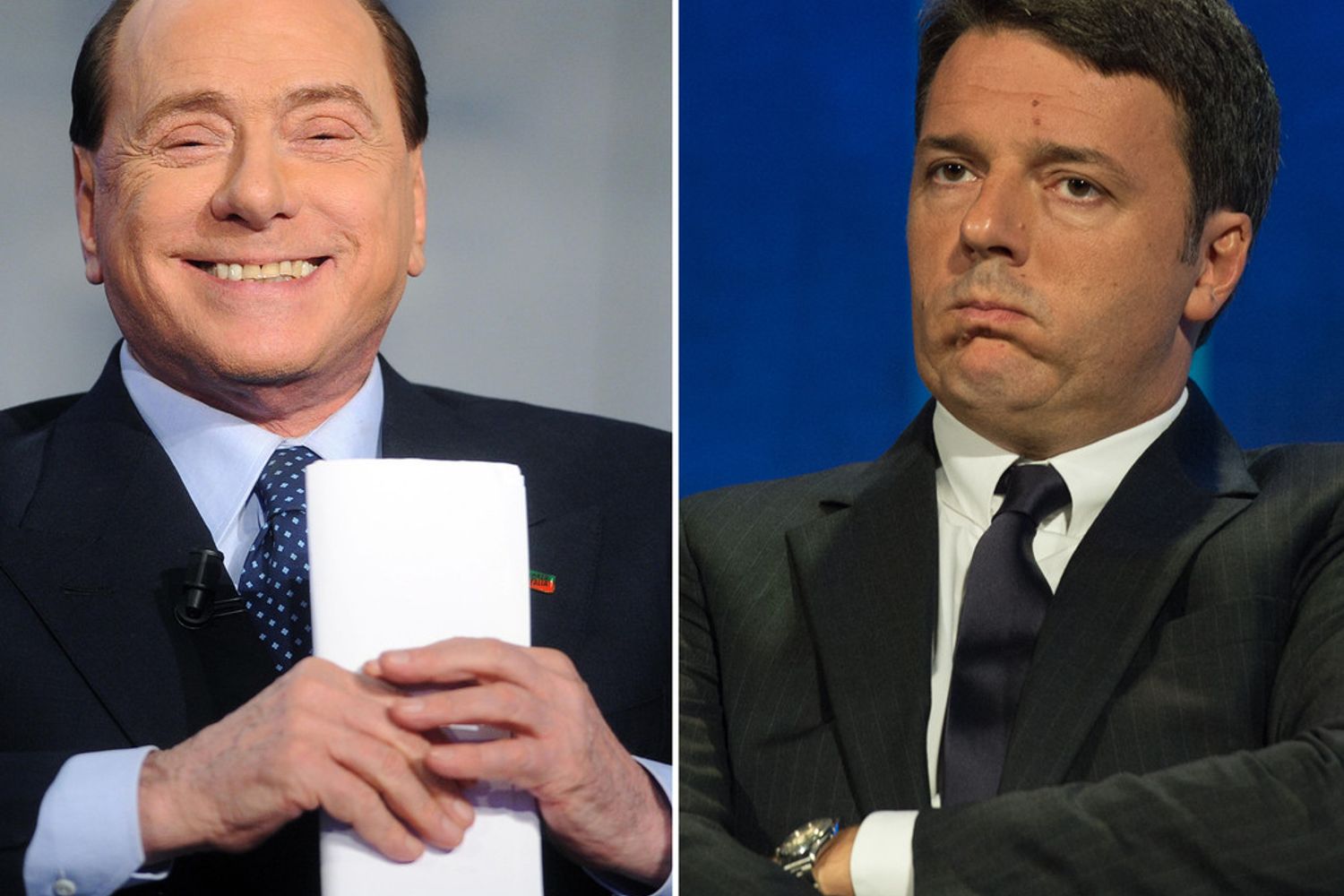 &nbsp; Berlusconi-Renzi