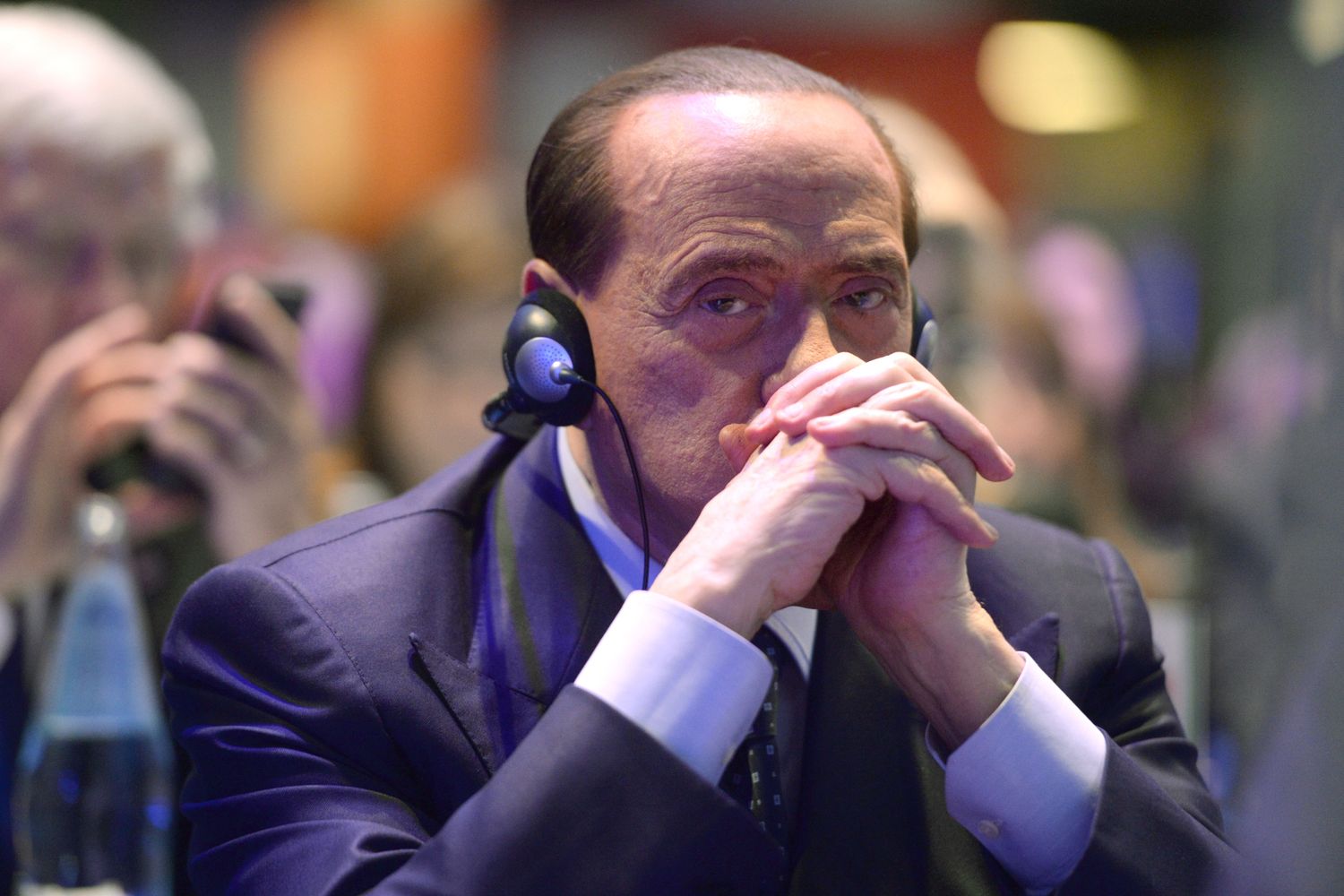 &nbsp;Berlusconi (Afp)