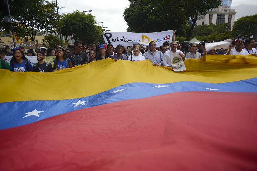 &nbsp;Proteste Venezuela (Afp)