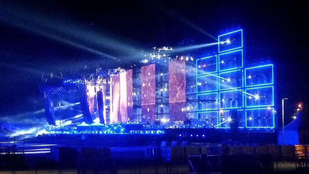 palco vasco rossi&nbsp;