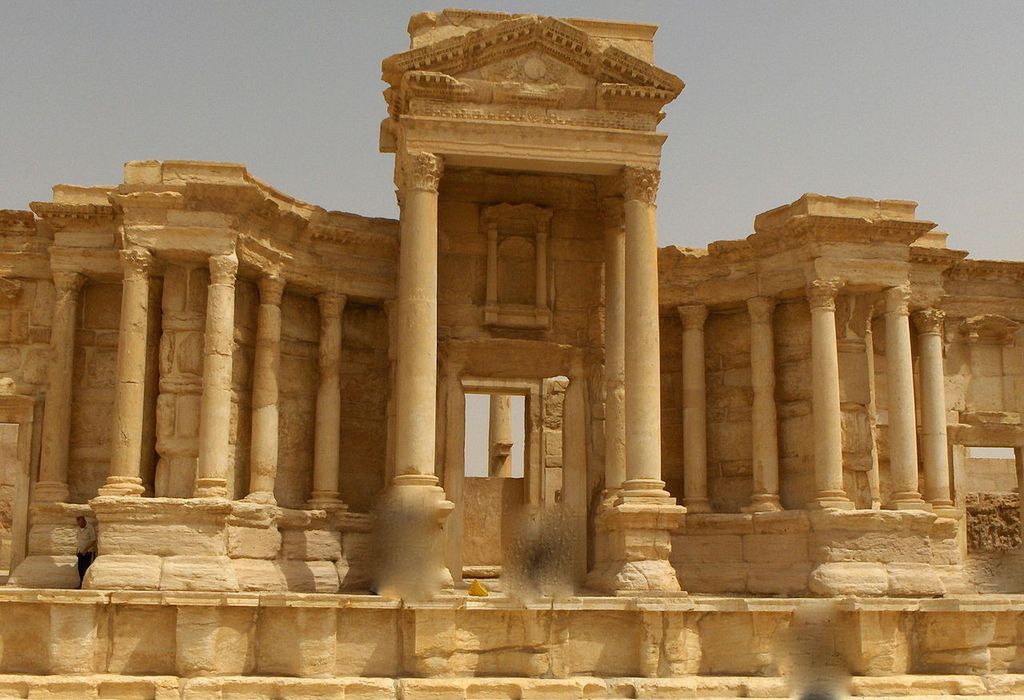 &nbsp;Palmira in Siria prima della distruzione ad opera dell'isis