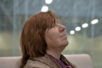 &nbsp;Svetlana Alexievich Premio Nobel Letteratura 2015 (Afp)
