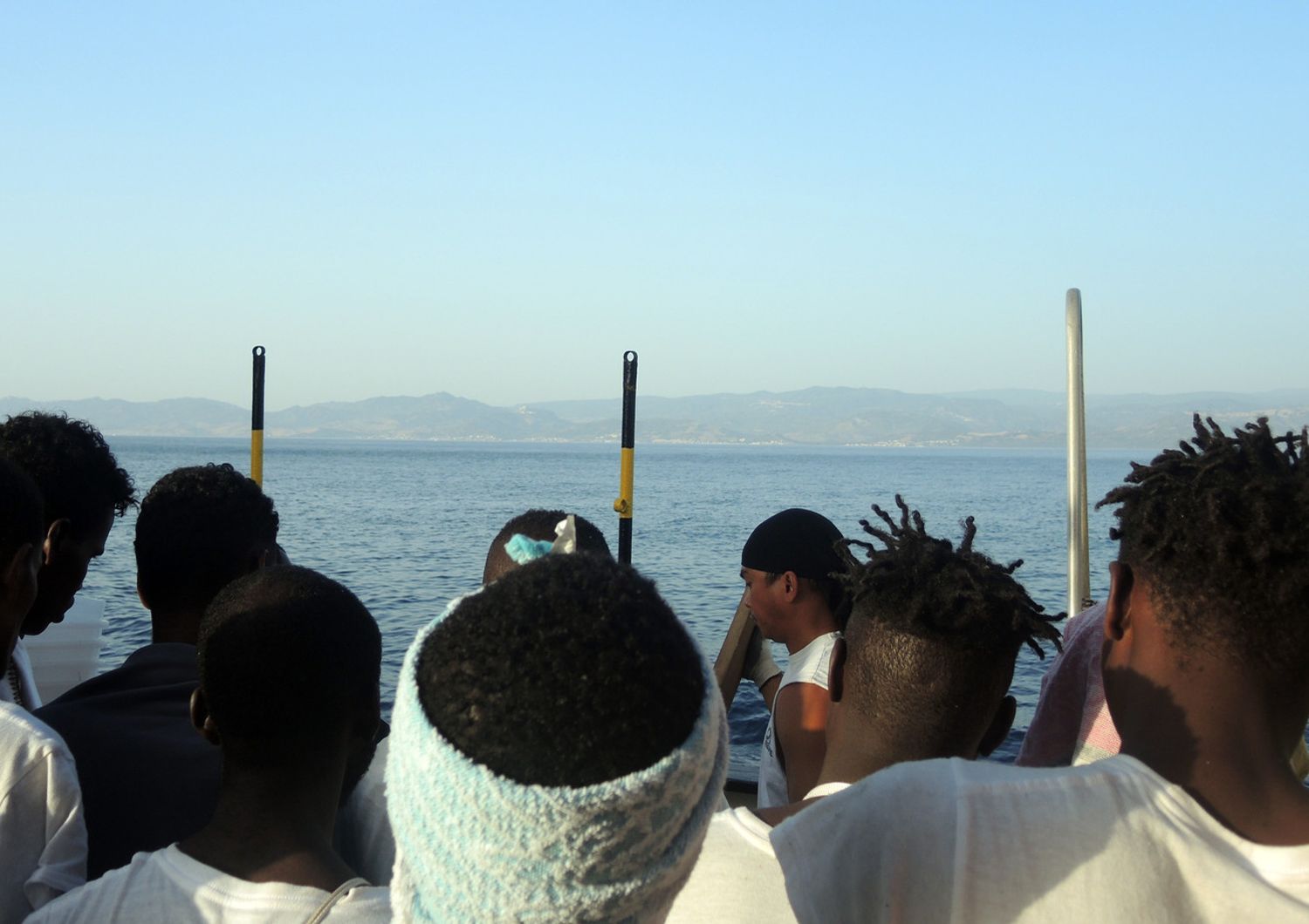 Migranti nel Mar Mediterraneo (Afp). Foto di repertorio