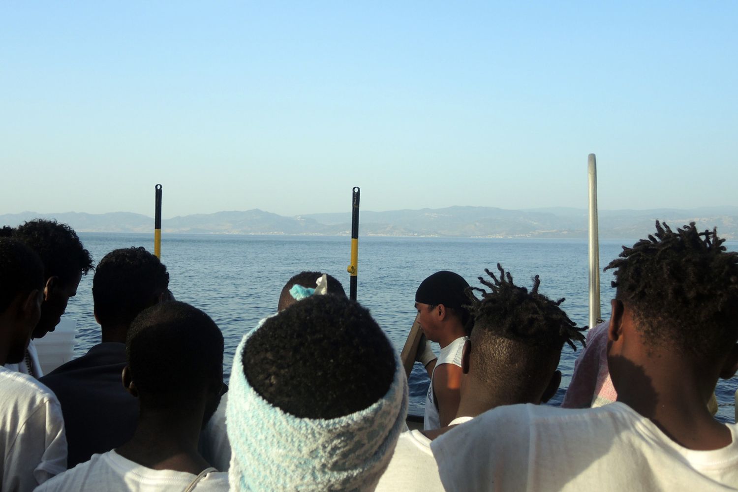 Migranti nel Mar Mediterraneo (Afp). Foto di repertorio